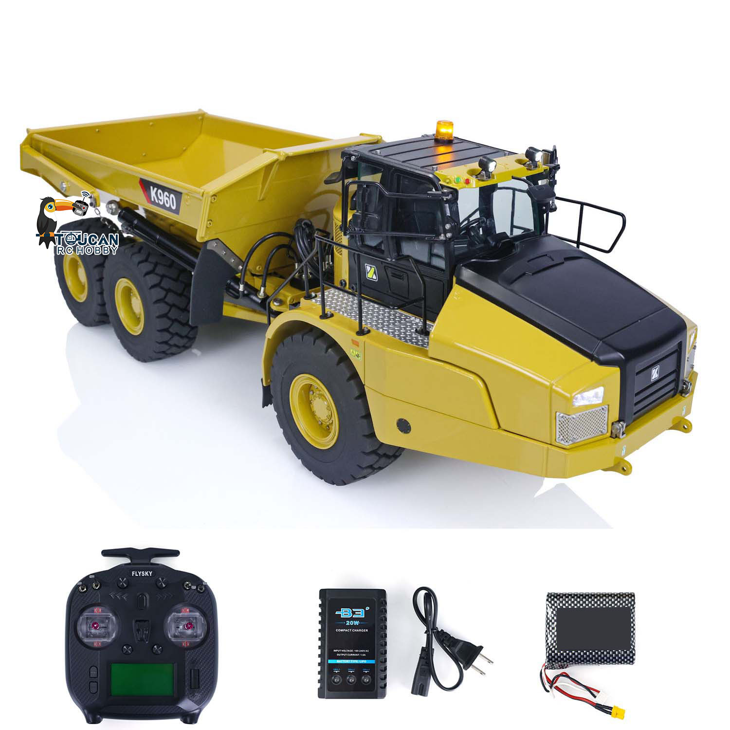 Rc Excavator Hobby - รถบรรทุกบังคับวิทยุ Kabolite K960 รุ่น RTR K961