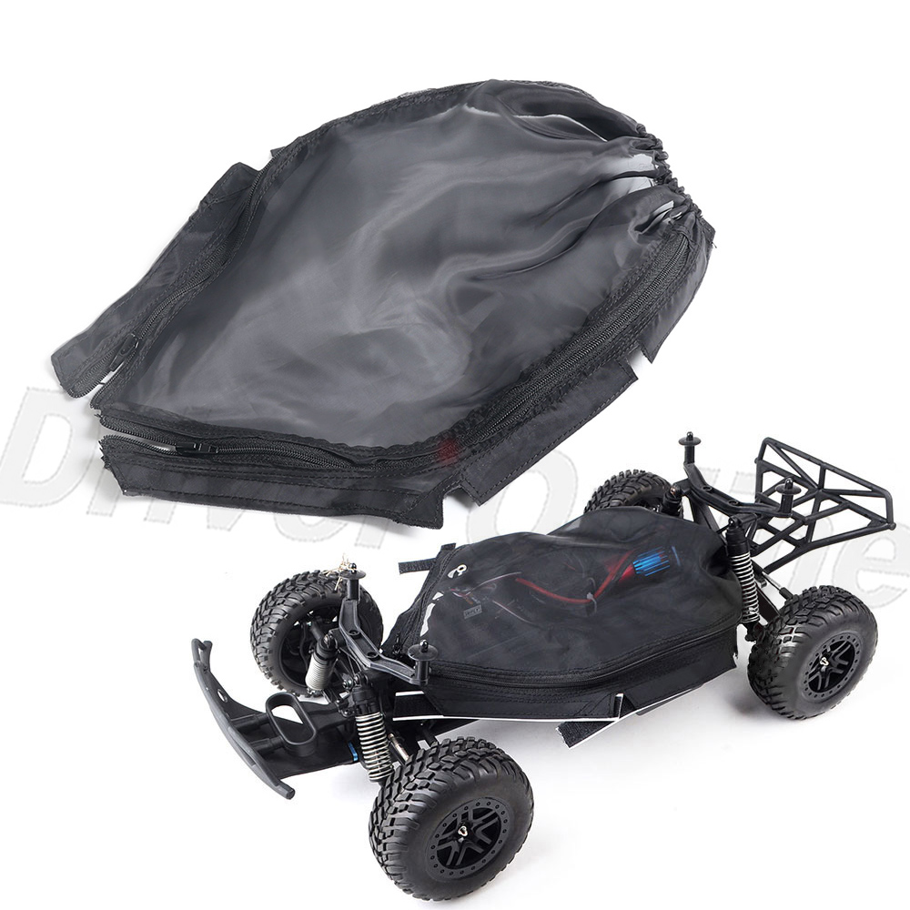 Rc Remo Hobby - RC รถบรรทุกมอนสเตอร์แชสซีฝุ่นกันน้ํา Splash ไนลอนป้องกันสําหรับ 1/10 SLASH