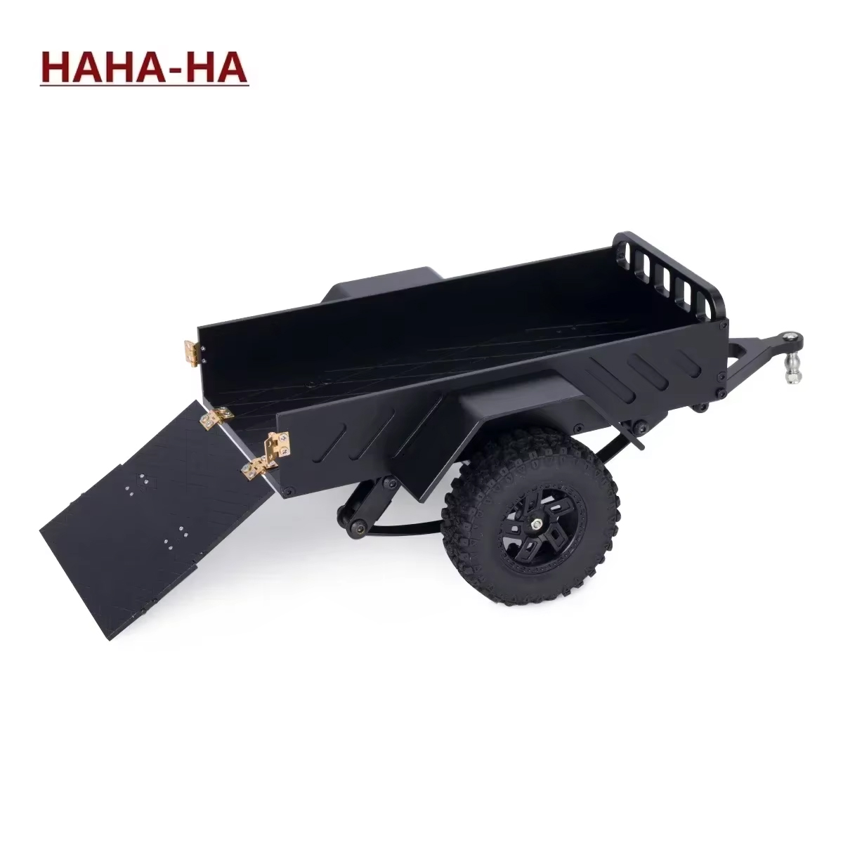 Rc Hobby Crawler - รถพ่วงอเนกประสงค์ทำจากอลูมิเนียมอัลลอยด์ พร้อมอุปกรณ์เชื่อมต่อ สำหรับรถบังคับวิทยุ TRX4M 1/18 1/24