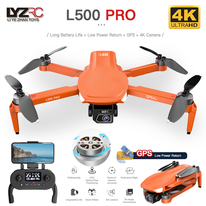 L500 PRO GPS Drone 4K Profesio - Top Rc Hobby Mini Xcub บทวิจารณ์และราคา