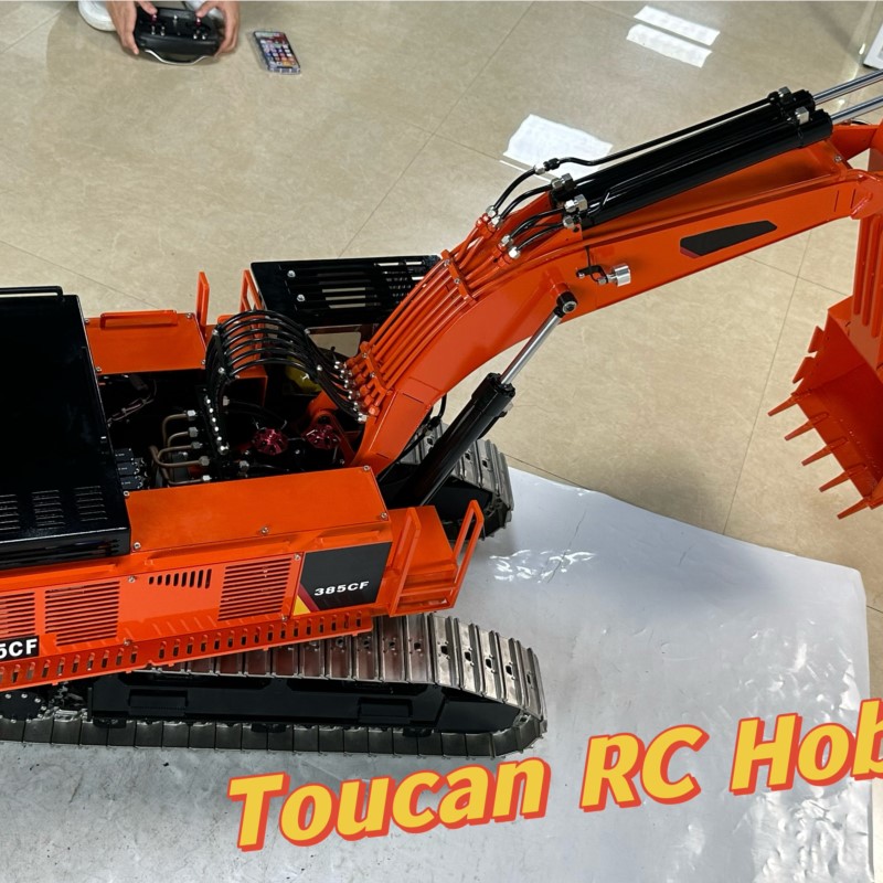 รถขุดขนาดใหญ่ 385CF RC รุ่น 1/ - Rc Excavator Hobby บทวิจารณ์และราคา