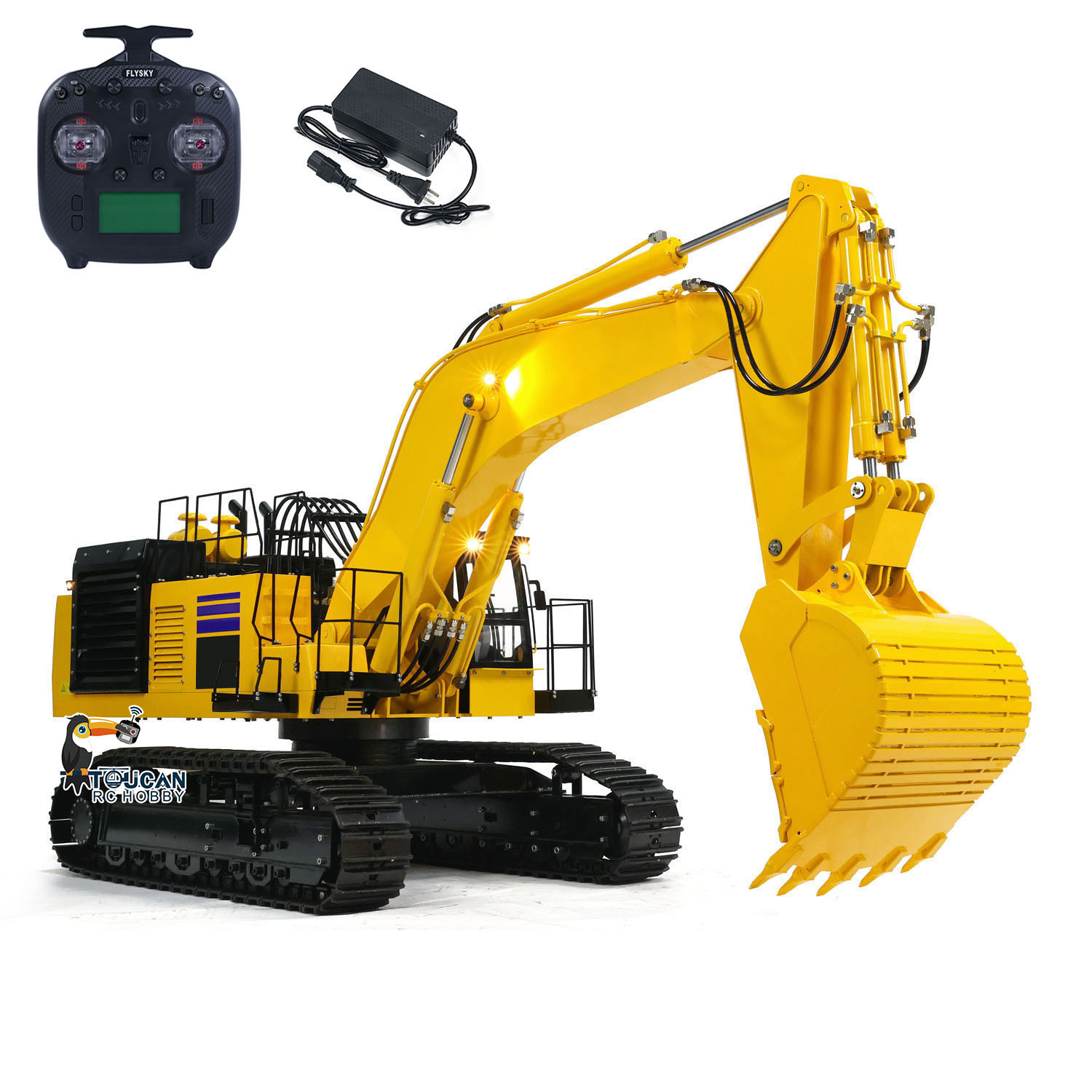 รถขุดไฮดรอลิก RC ขนาด 1/8 รุ่น - Rc Excavator Hobby บทวิจารณ์และราคา