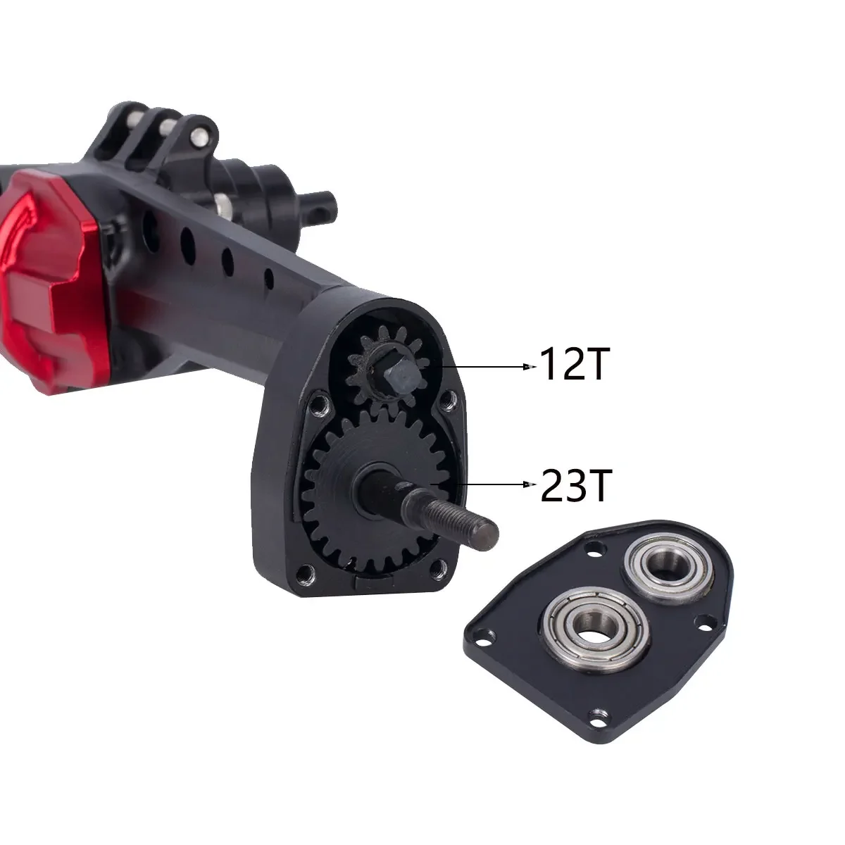 CNC อลูมิเนียม SCX10 III ด้านห - Rc Hobby Crawler บทวิจารณ์และราคา