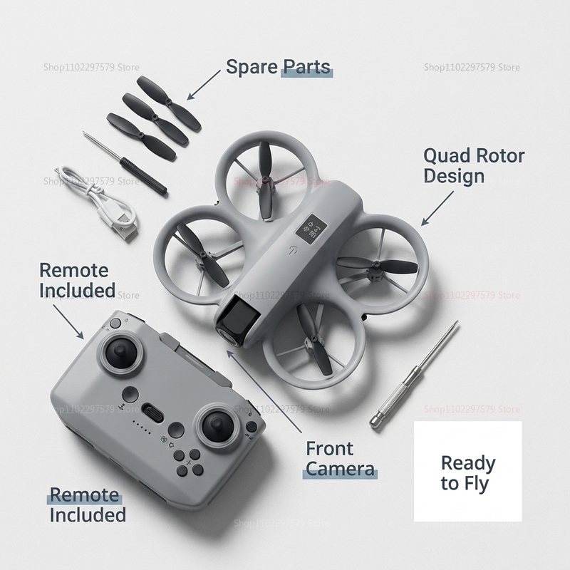 มินิโดรนพร้อมกล้อง 8K HD FPV โ - Top Rc Hobby Mini Xcub บทวิจารณ์และราคา