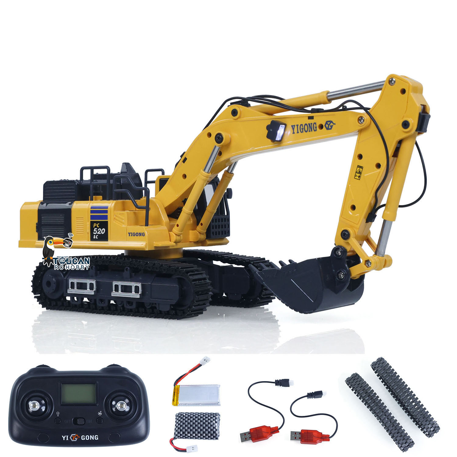 รถขุดขนาดเล็ก 1/50 รุ่น PC520  - Rc Excavator Hobby บทวิจารณ์และราคา