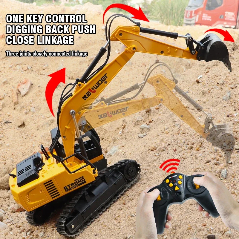 Huina Rc Excavator 1/24 9Ch รี - Rc Excavator Hobby บทวิจารณ์และราคา