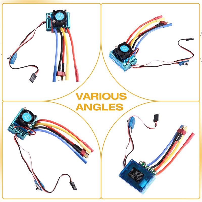 MACH-60A ตัวควบคุมความเร็ว ESC - Brushless Motor 3650 บทวิจารณ์และราคา