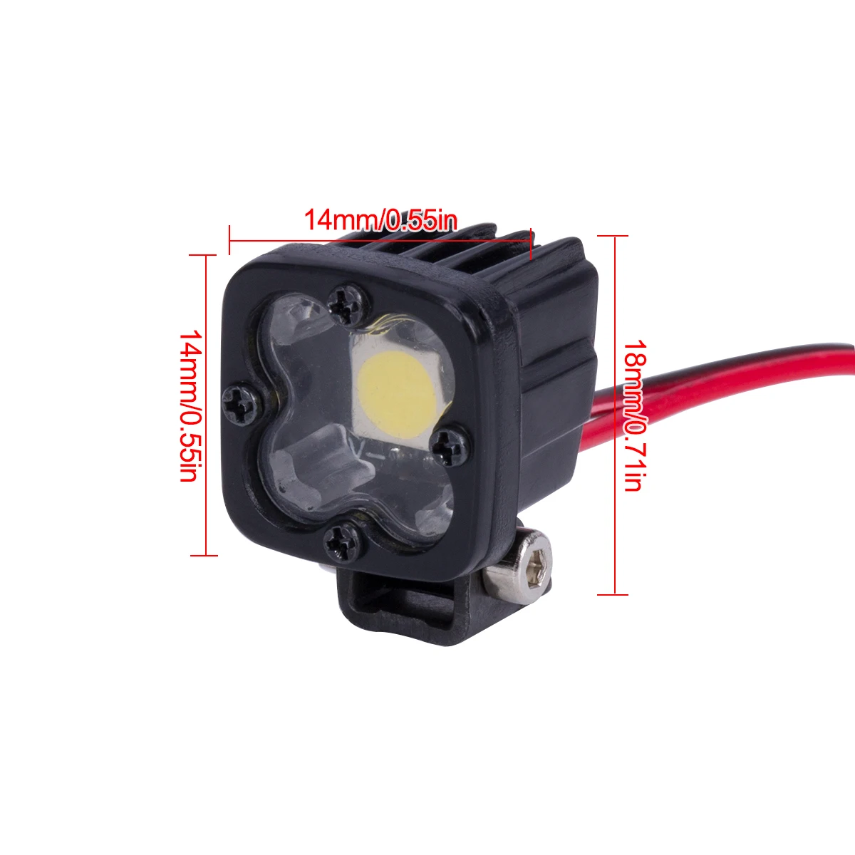 RC รถสแควร์ Bright LED ไฟหน้า  - Rc Hobby Crawler บทวิจารณ์และราคา
