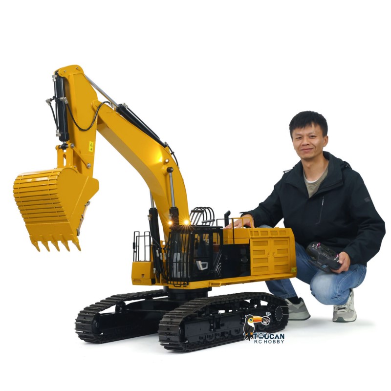 รถขุดไฮดรอลิกโลหะ 390F RC ขนาด - Rc Excavator Hobby บทวิจารณ์และราคา