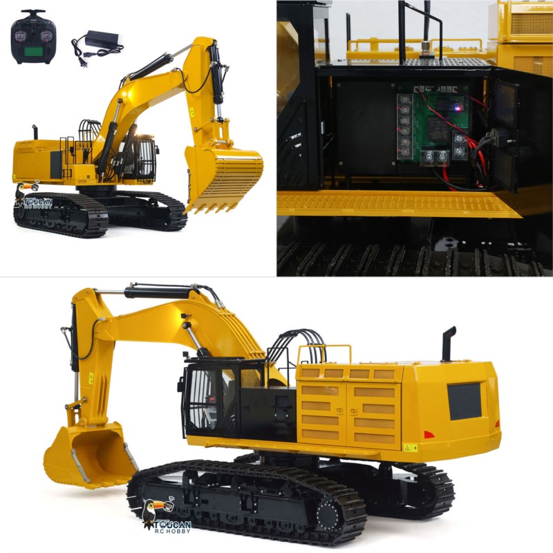 รถขุดไฮดรอลิกโลหะ 390F RC ขนาด - Rc Excavator Hobby บทวิจารณ์และราคา